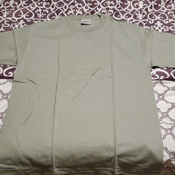 Hanes heavyweight men's short sleeve tshirt BUNDLE OF TWO - Picture 3 of 5